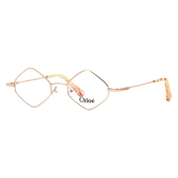 NEW  CHLOE EYEGLASSES GOLD  WOMEN EYEWEAR CHLOE - Picture 1 of 3